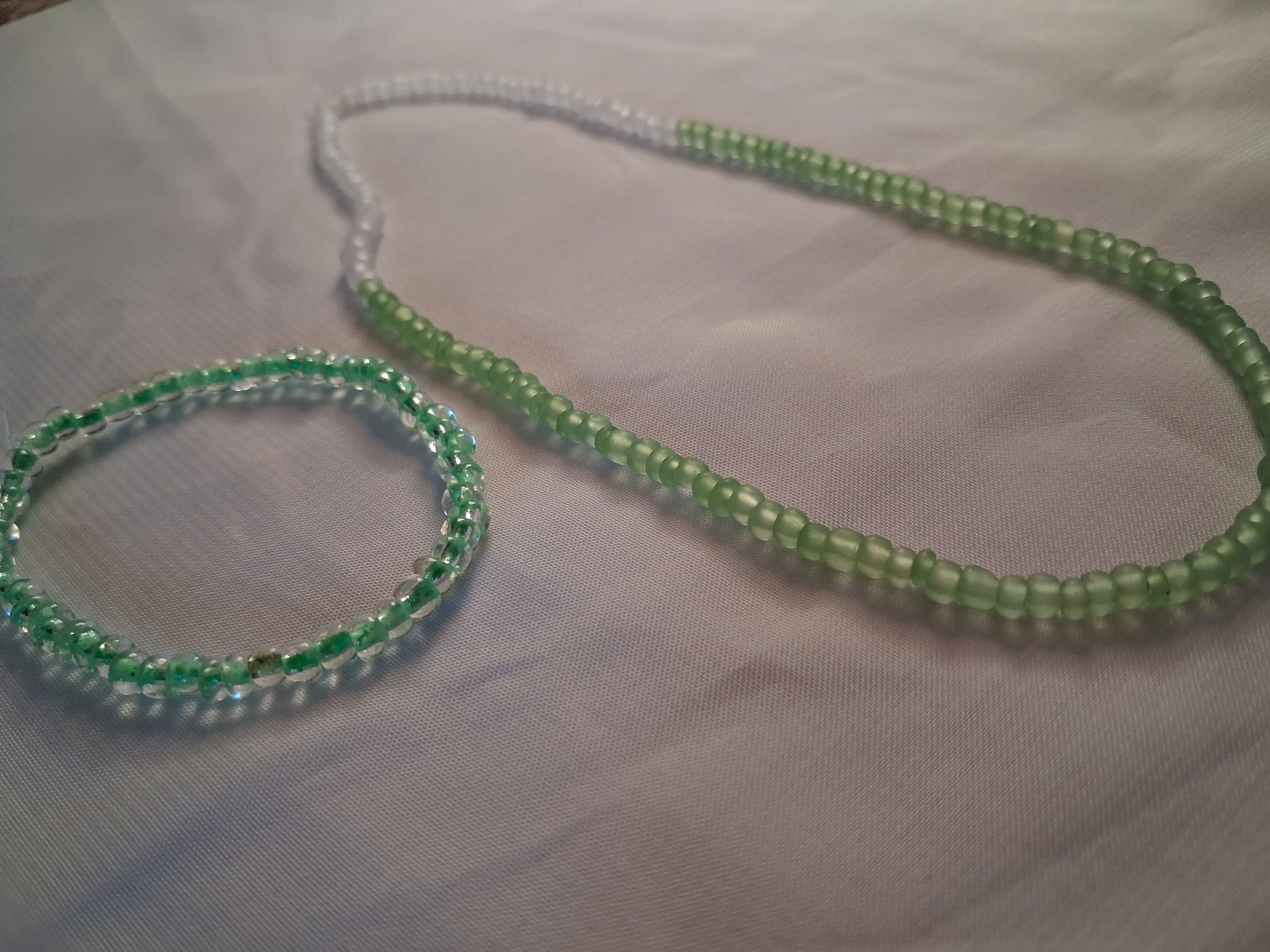 GREEN Jewelry Set